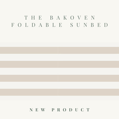 Foldable Sunbed (NEW)