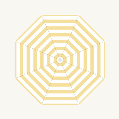 The Family Umbrella (Butter Yellow)