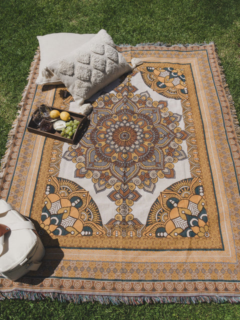 Boho Cotton Throw: The Jaipur