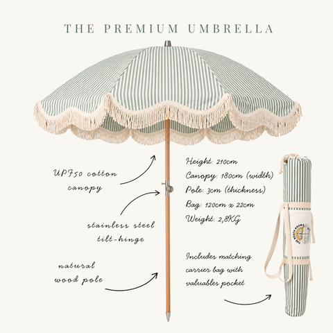Premium Umbrella: Victoria Bay