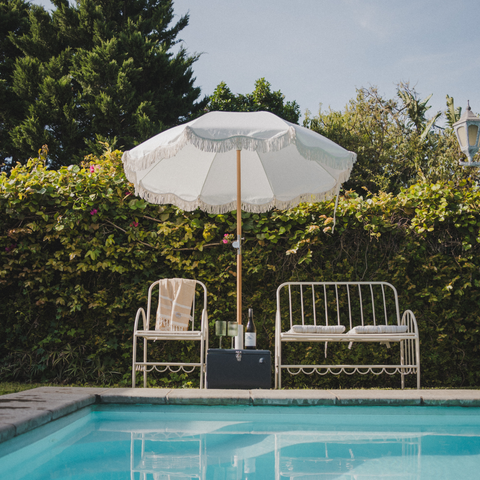 Patio Furniture: Double Bench