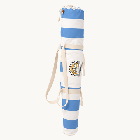 The Misty Cliffs Premium Umbrella (Wide Blue Stripe)