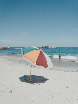The 70's Block Beach Umbrella