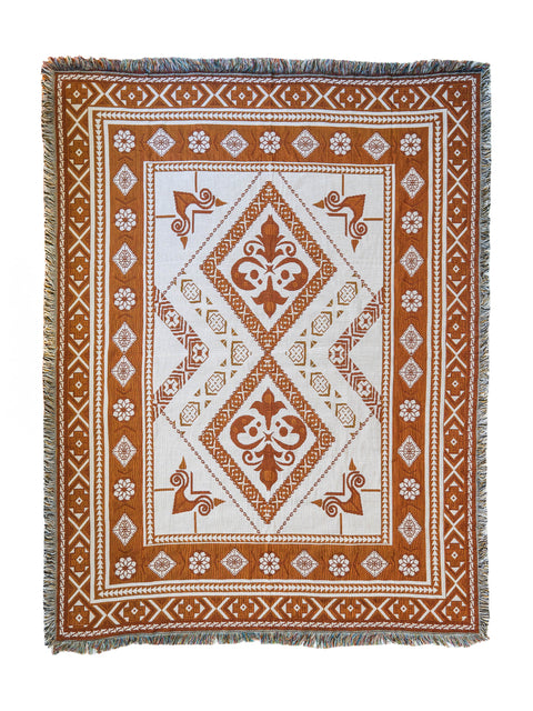 Boho Cotton Throw: The Pokhara