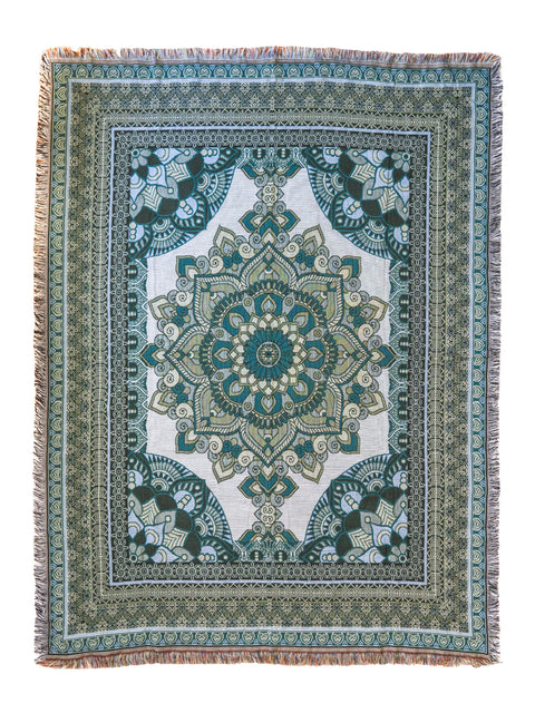 Boho Cotton Throw: The Ceylon