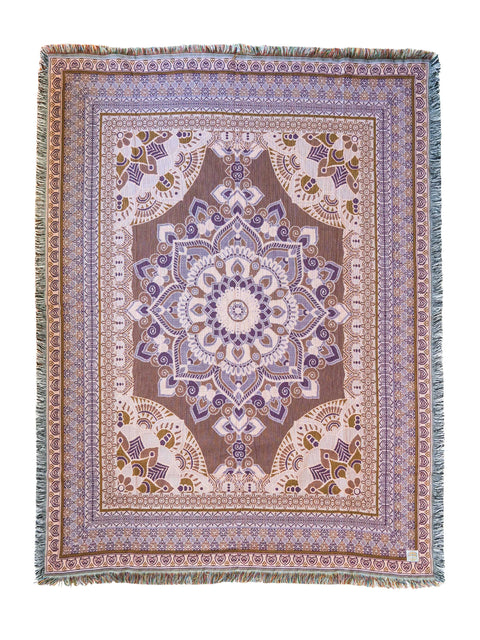 Boho Cotton Throw: The Ceylon