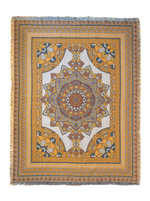 Boho Cotton Throw: The Jaipur